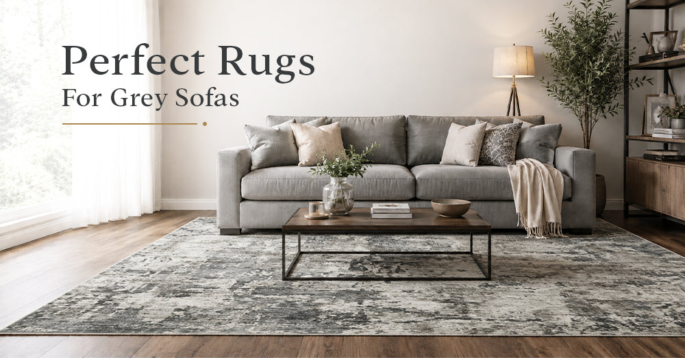 The Home Edit: Styling the Perfect Rug for Grey Sofas