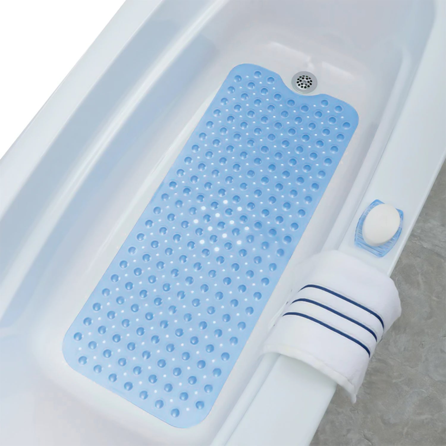 Non-Slip Shower Bath Mat with Suction Cups