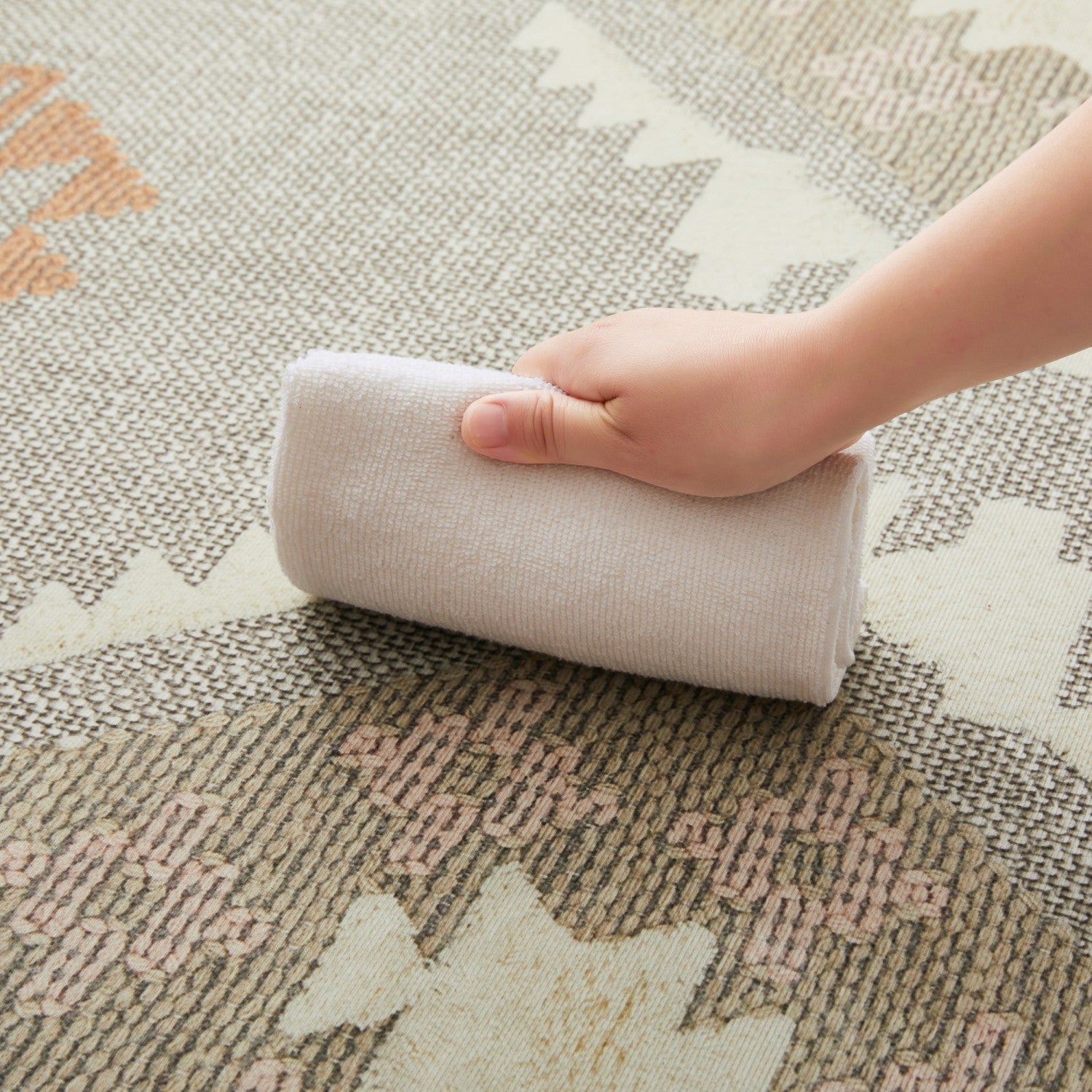 Vintage Distressed Rug Nova Printed Design