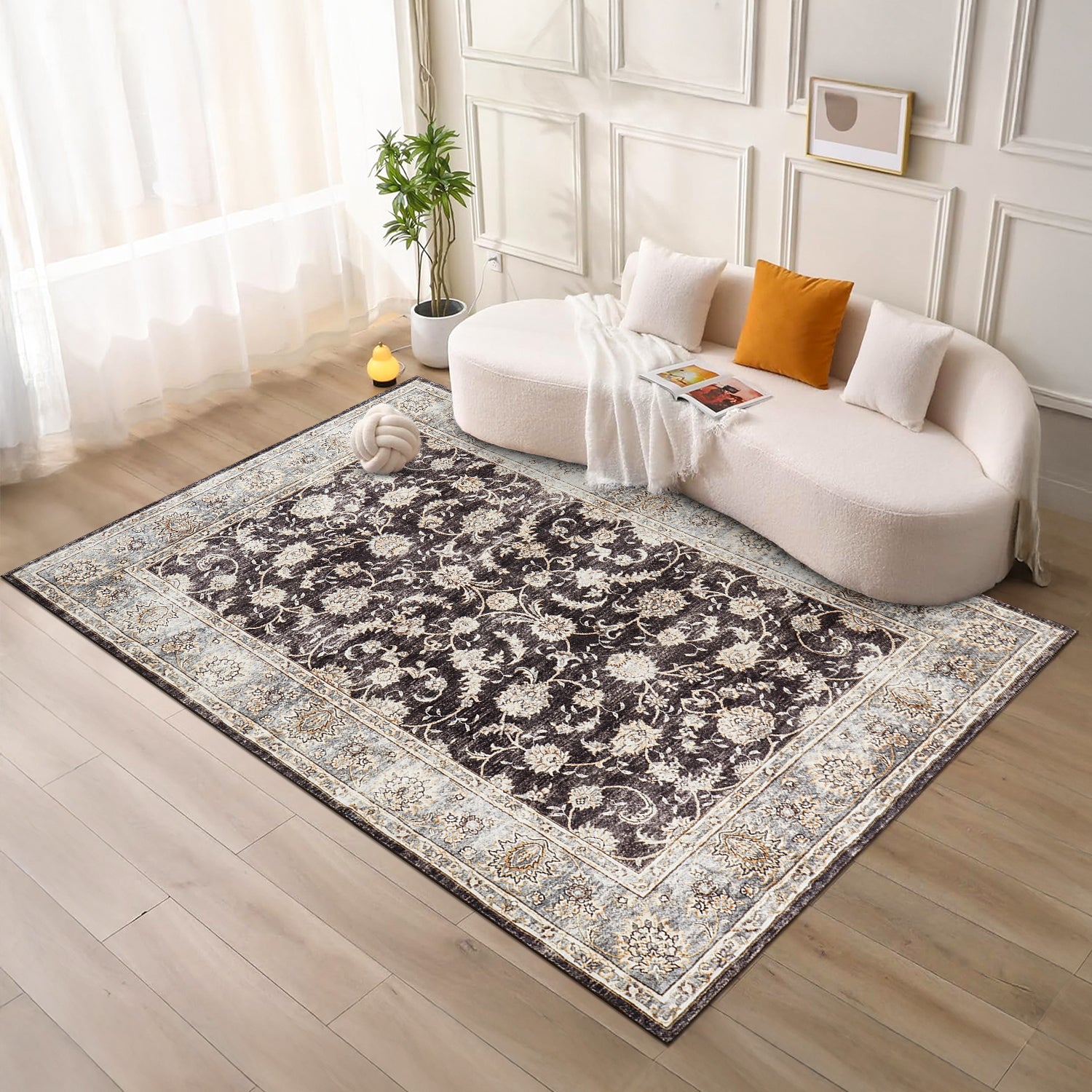 Traditional Rugs For Living room Opulent Cashmere