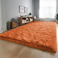 rust-shaggy-rug-large-fluffy-carpet