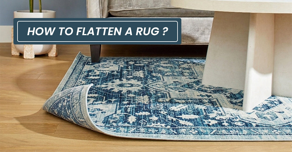 How to Flatten a Rug