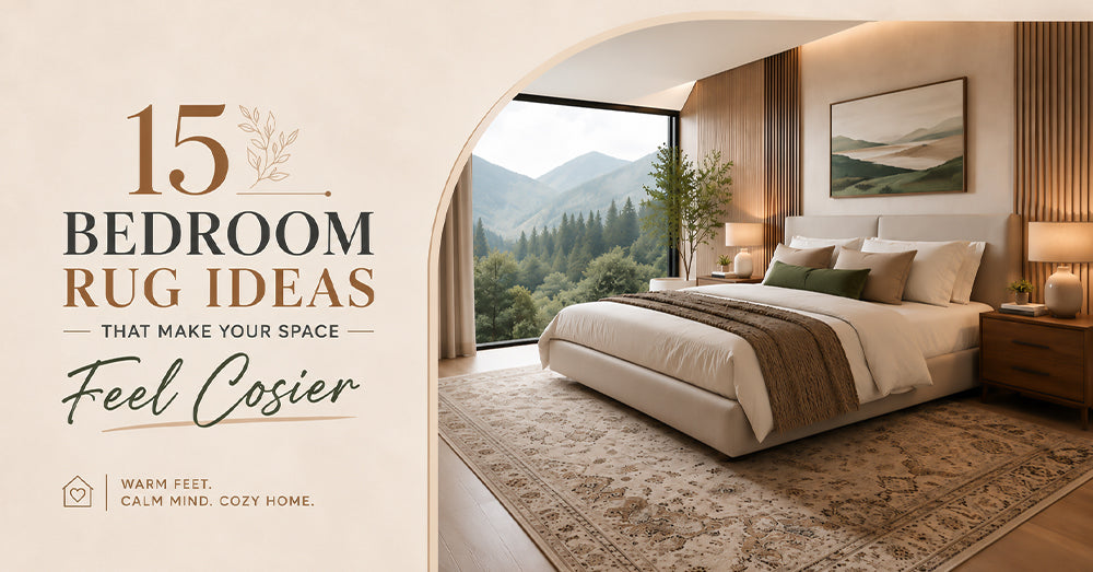 15 Bedroom Rug Ideas 