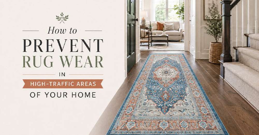How to Prevent Rug Wear in High-Traffic Areas of Your Home