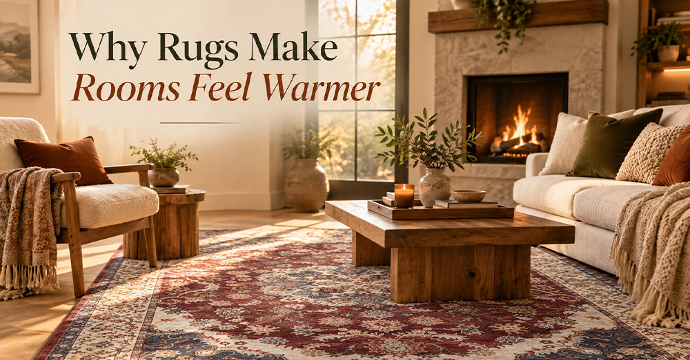 Why Rugs Make Rooms Feel Warmer Without Changing the Temperature