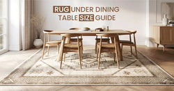 Rug Under Dining Table Size Guide | Practical Style Tips
