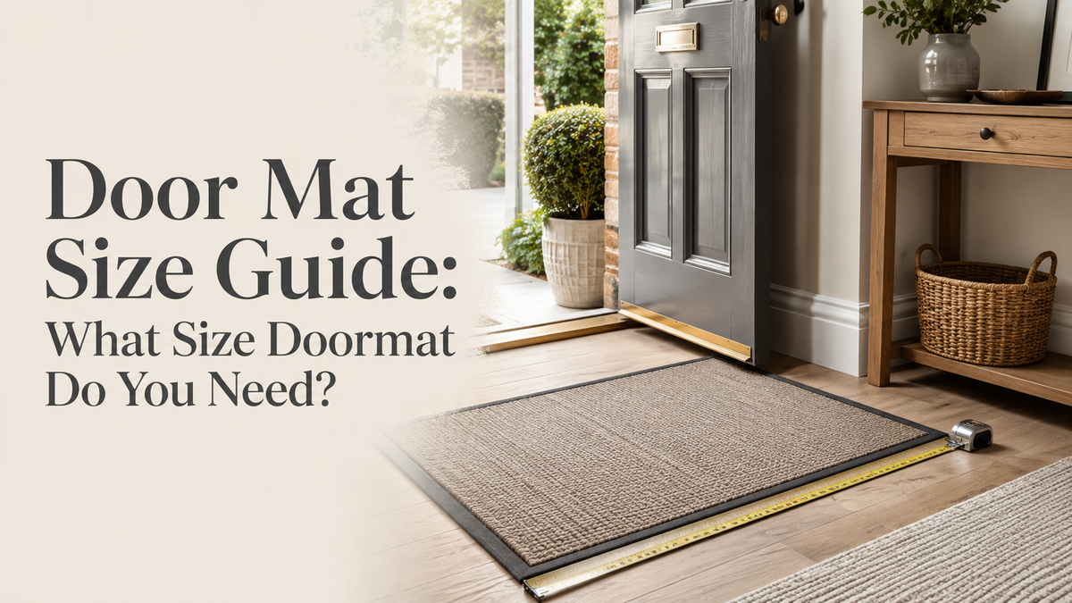 Door Mat Size Guide: What Size Doormat Do You Need