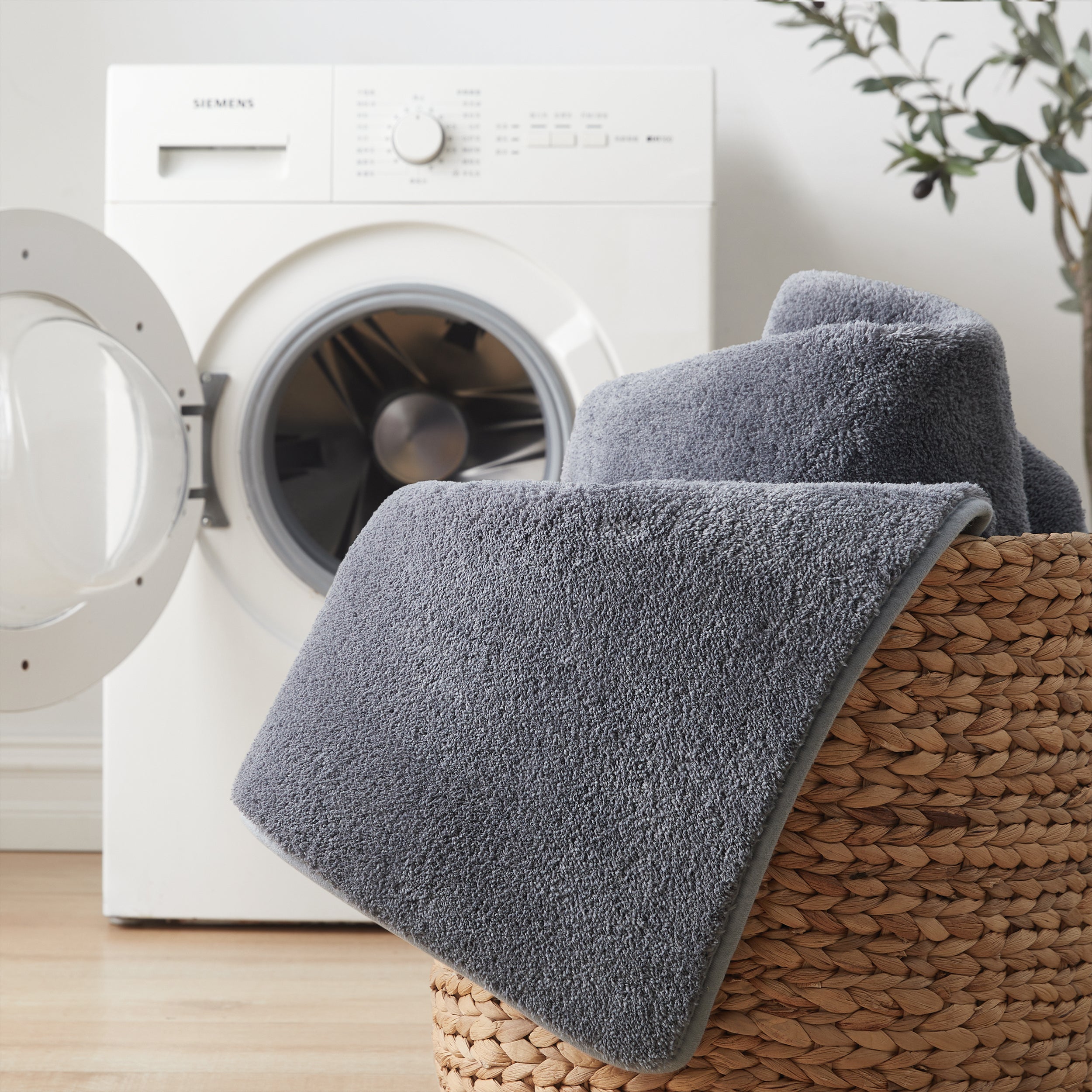 Cosy Fluffy Living Room Rug - Thick & Low Pile Large Area Carpet