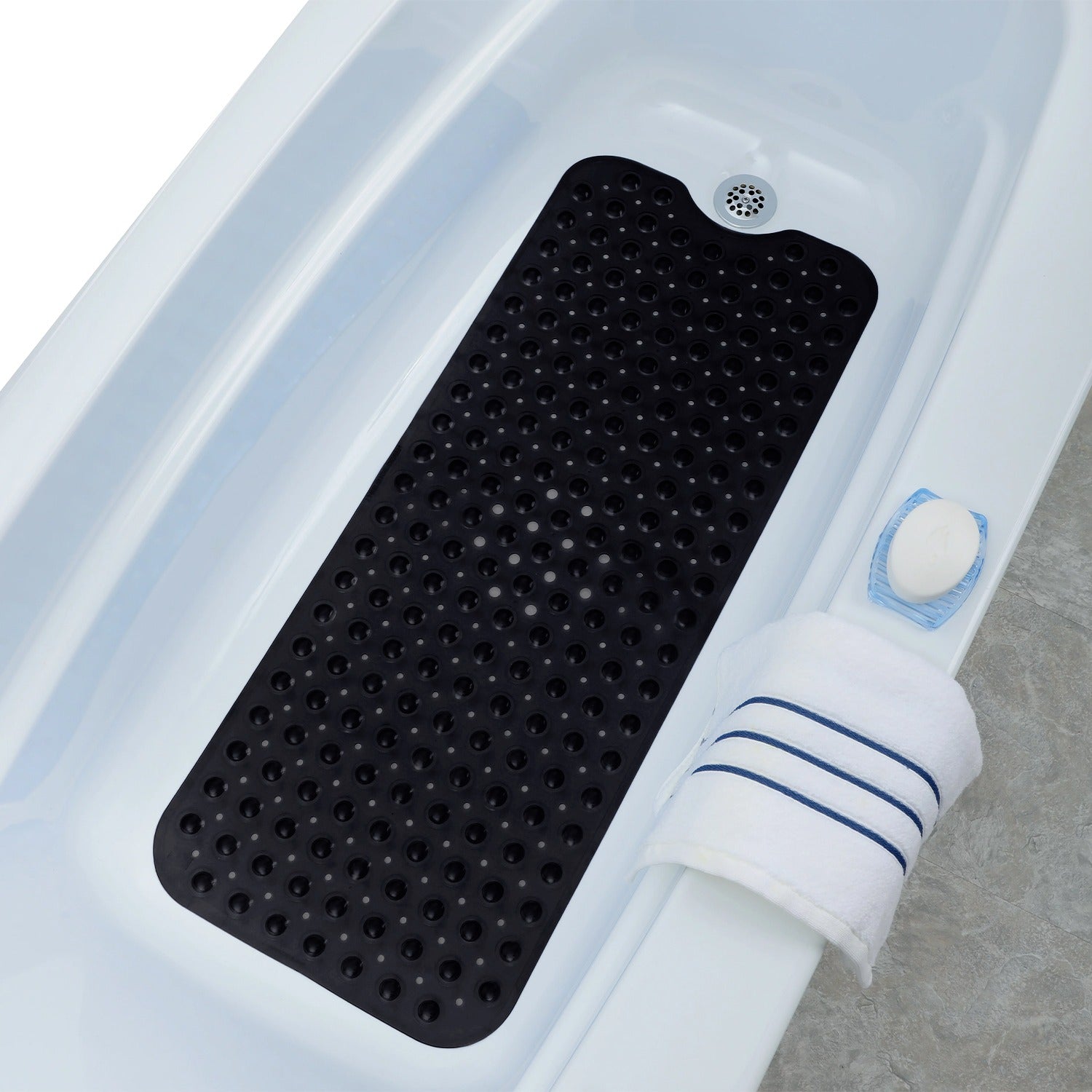 Non-Slip Shower Bath Mat with Suction Cups