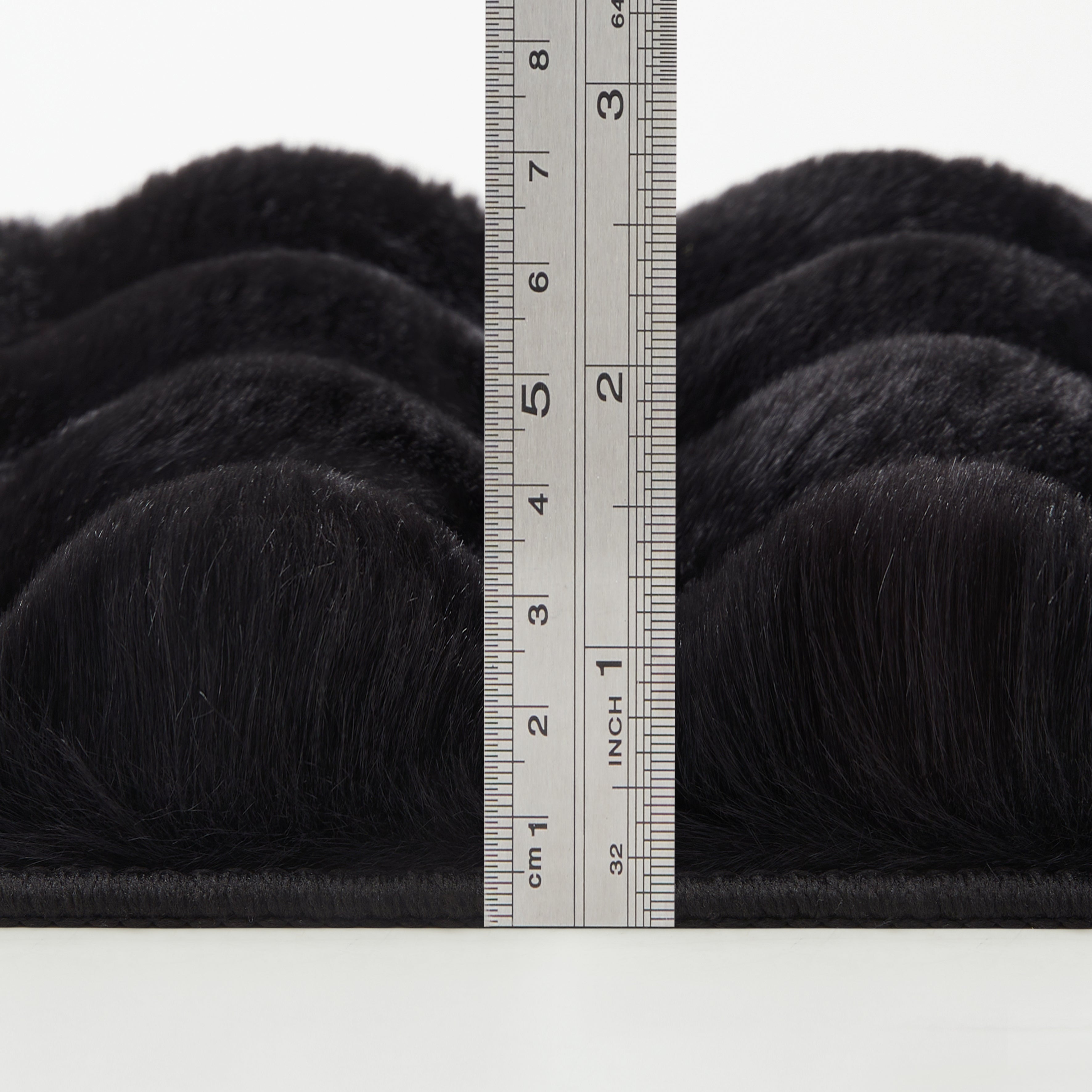 Soft Fluffy Bubble Texture Rug – Modern Faux Fur Area Carpet