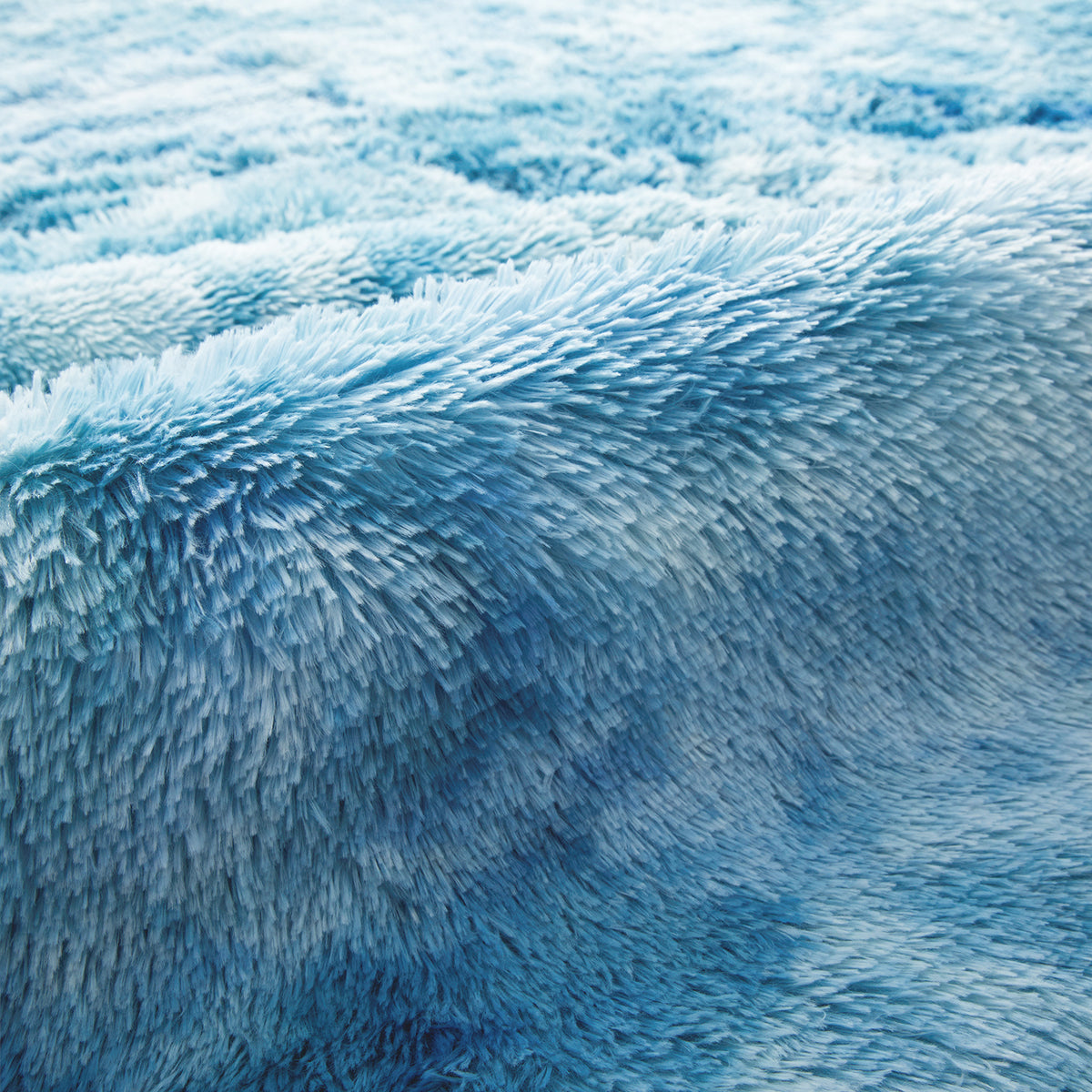 Tie Dye Fluffy Shaggy Rug Soft Thick Pile Colourful Area Rug