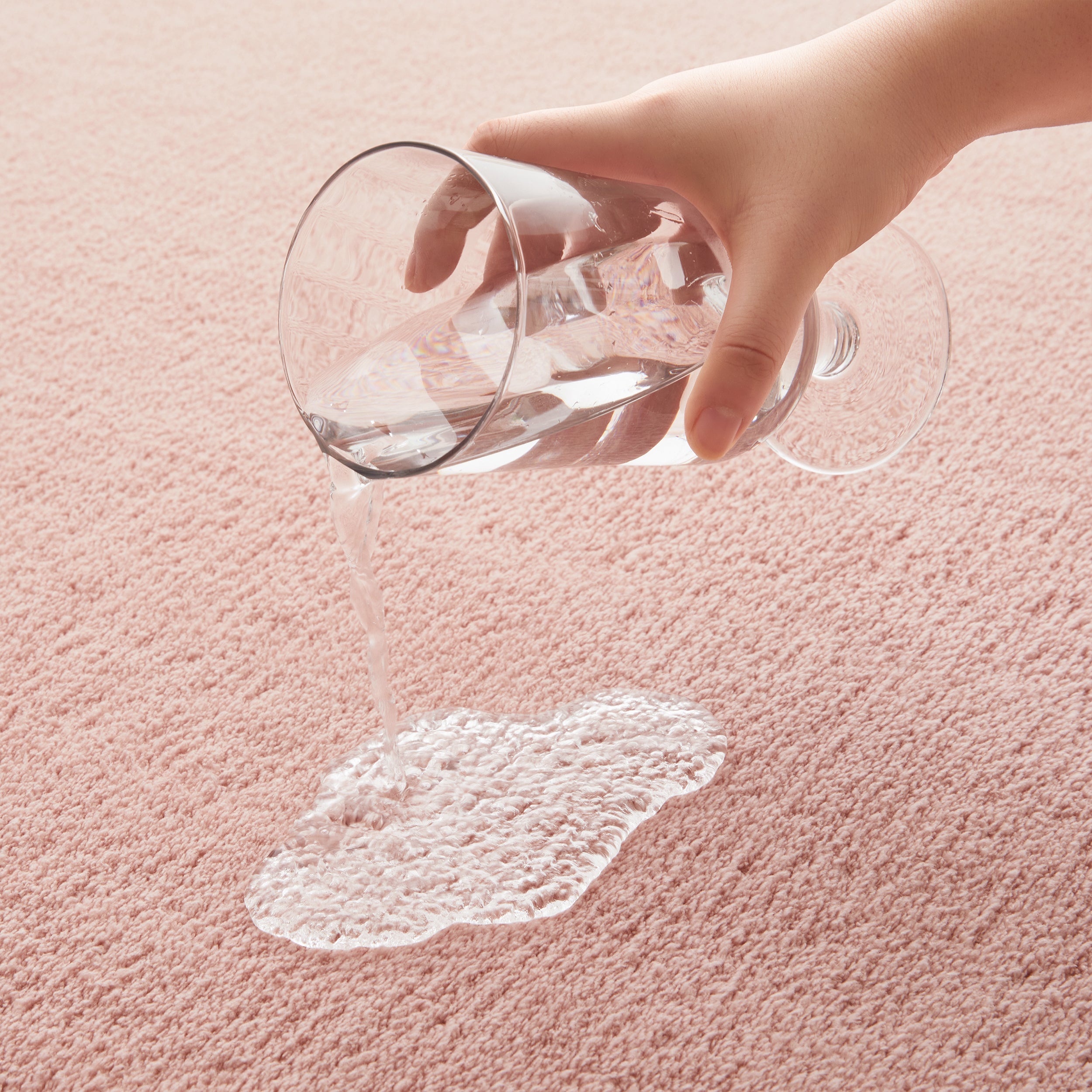 Cosy Fluffy Living Room Rug - Thick & Low Pile Large Area Carpet