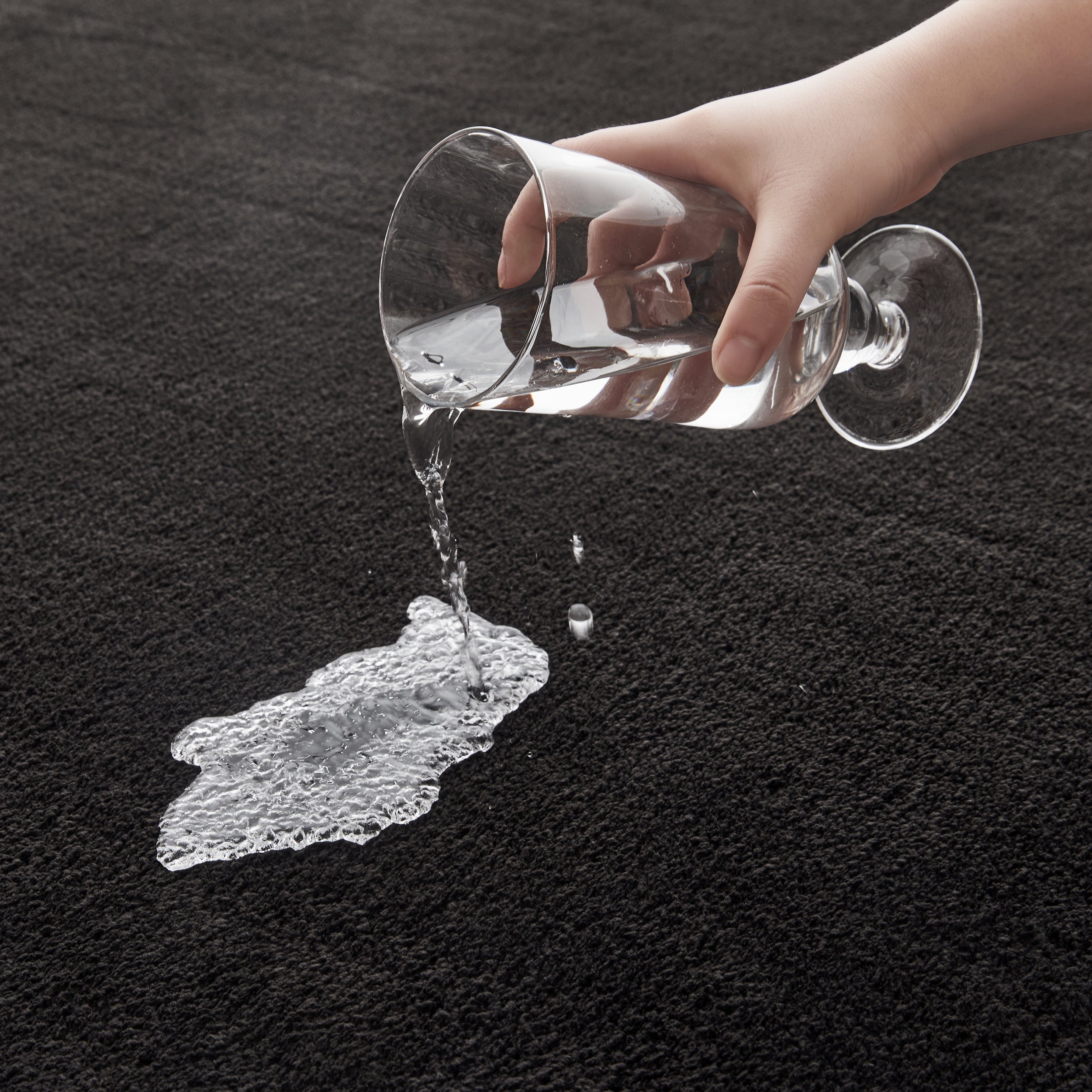 Cosy Fluffy Living Room Rug - Thick & Low Pile Large Area Carpet