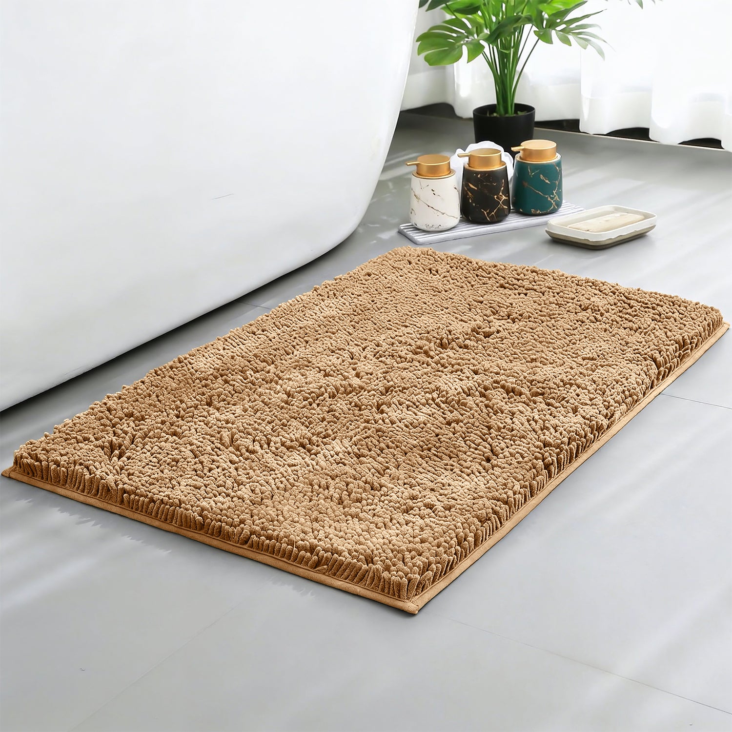 Bobble Bath Mat Tufted Pile - Plush & Absorbent