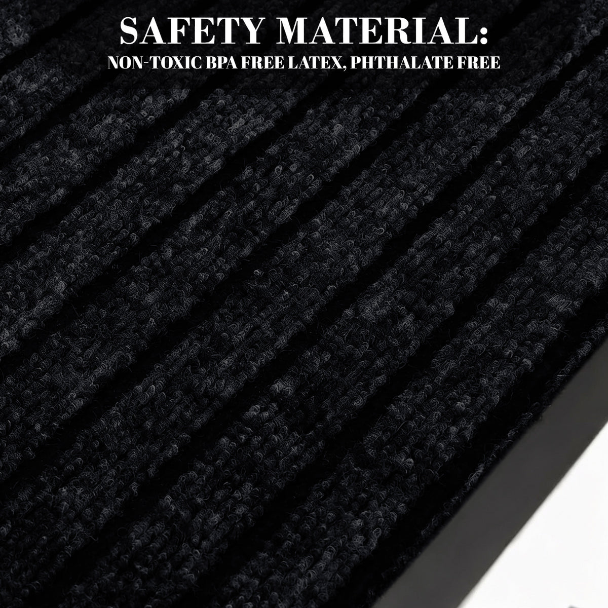 Rubber Door Mat Non Slip Entrance Floor Mat Waterproof Heavy Duty