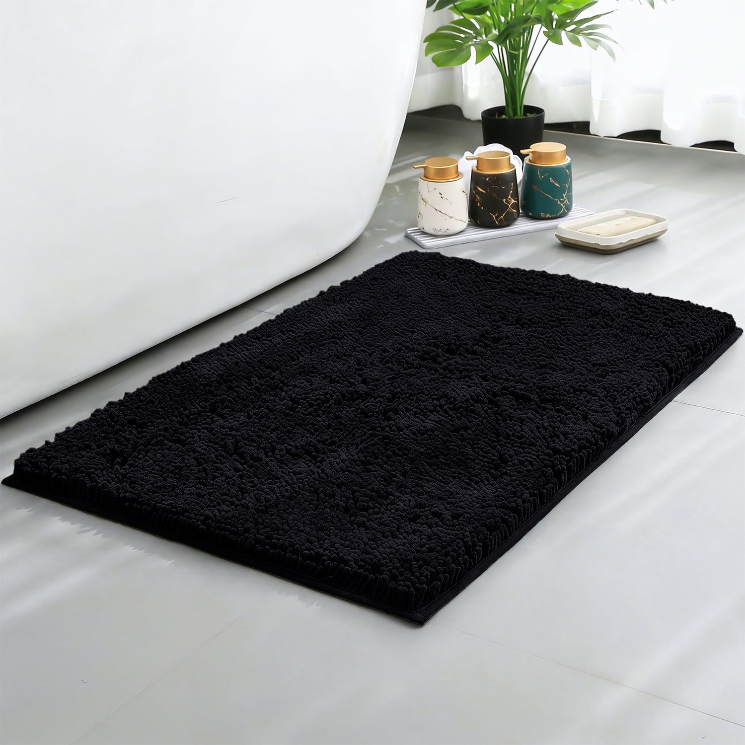 Bobble Bath Mat Tufted Pile - Plush & Absorbent