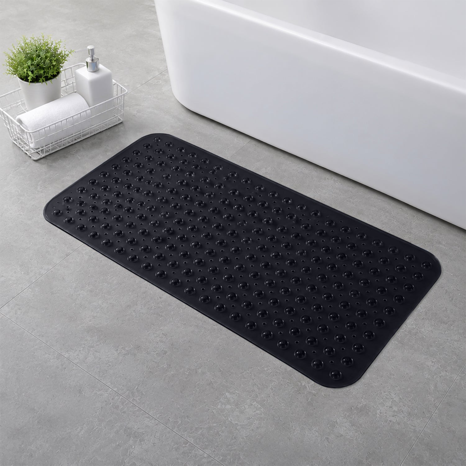 Non-Slip Shower Bath Mat with Suction Cups