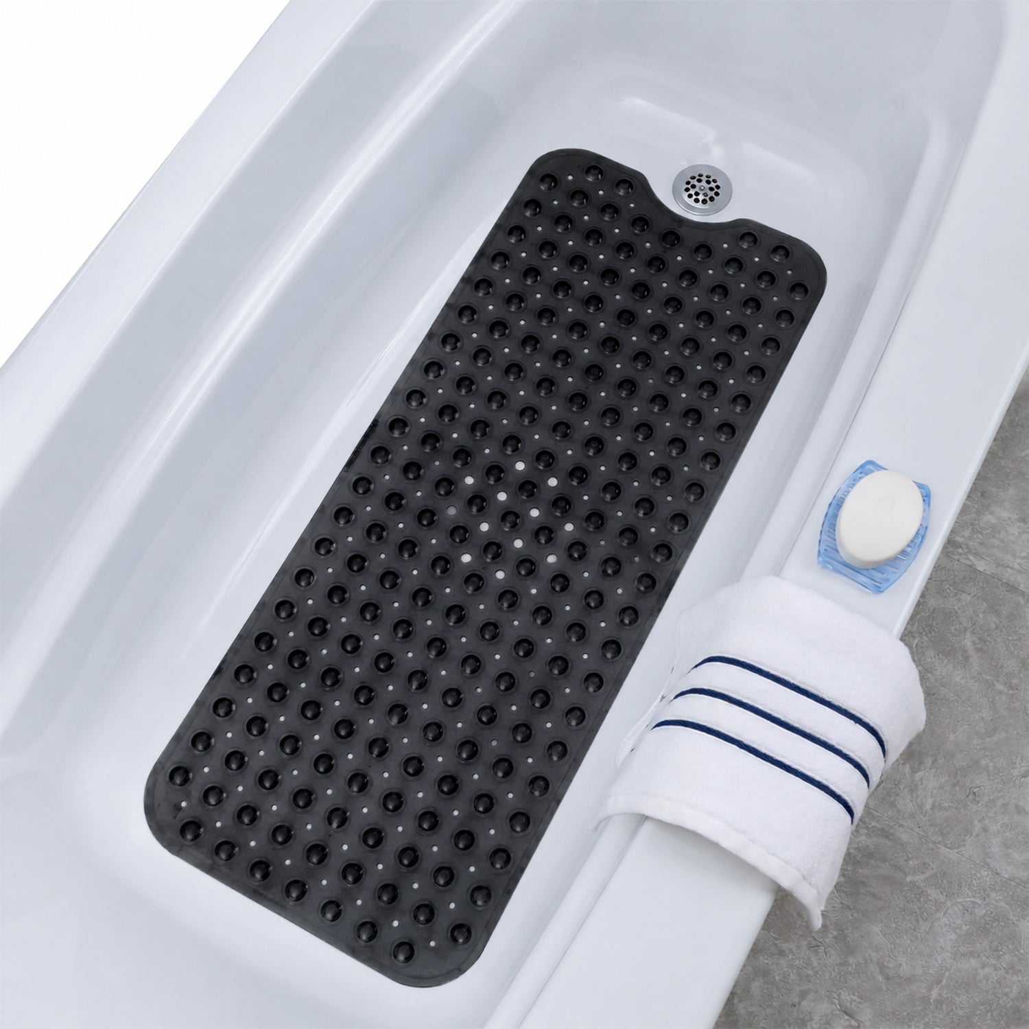 Non-Slip Shower Bath Mat with Suction Cups