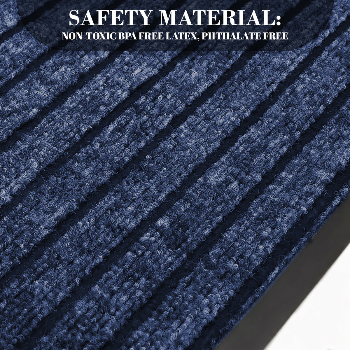 Rubber Door Mat Non Slip Entrance Floor Mat Waterproof Heavy Duty
