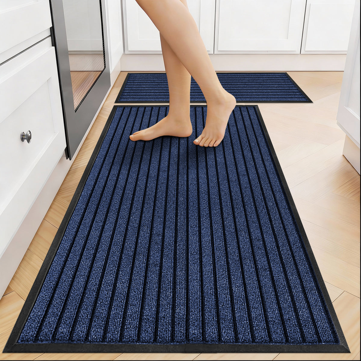 Rubber Door Mat Non Slip Entrance Floor Mat Waterproof Heavy Duty