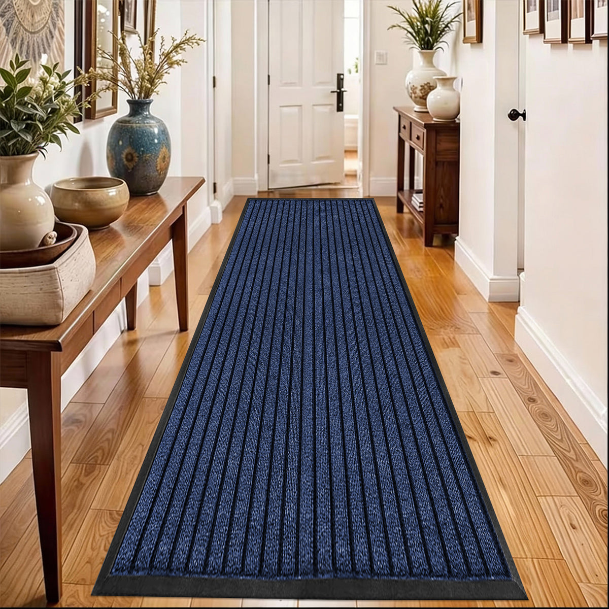 Rubber Door Mat Non Slip Entrance Floor Mat Waterproof Heavy Duty