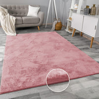 dusty-rose-faux-fur-rabbit-rug