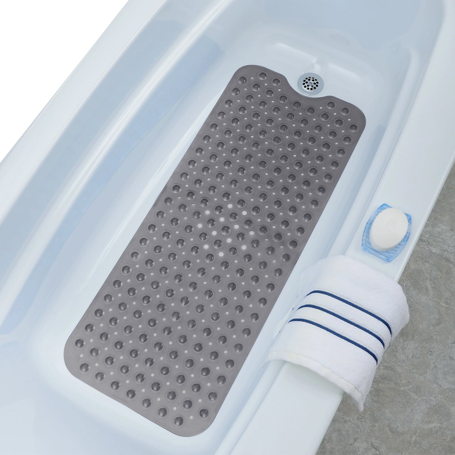 Non-Slip Shower Bath Mat with Suction Cups