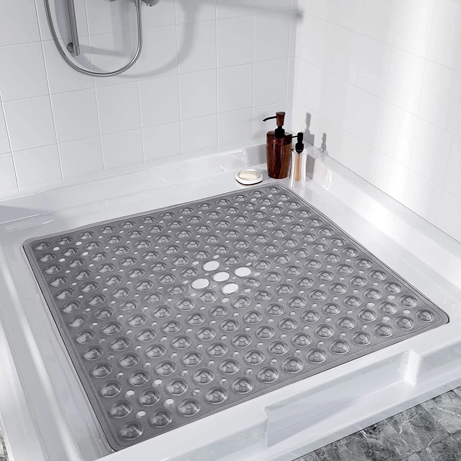 Non-Slip Shower Bath Mat with Suction Cups