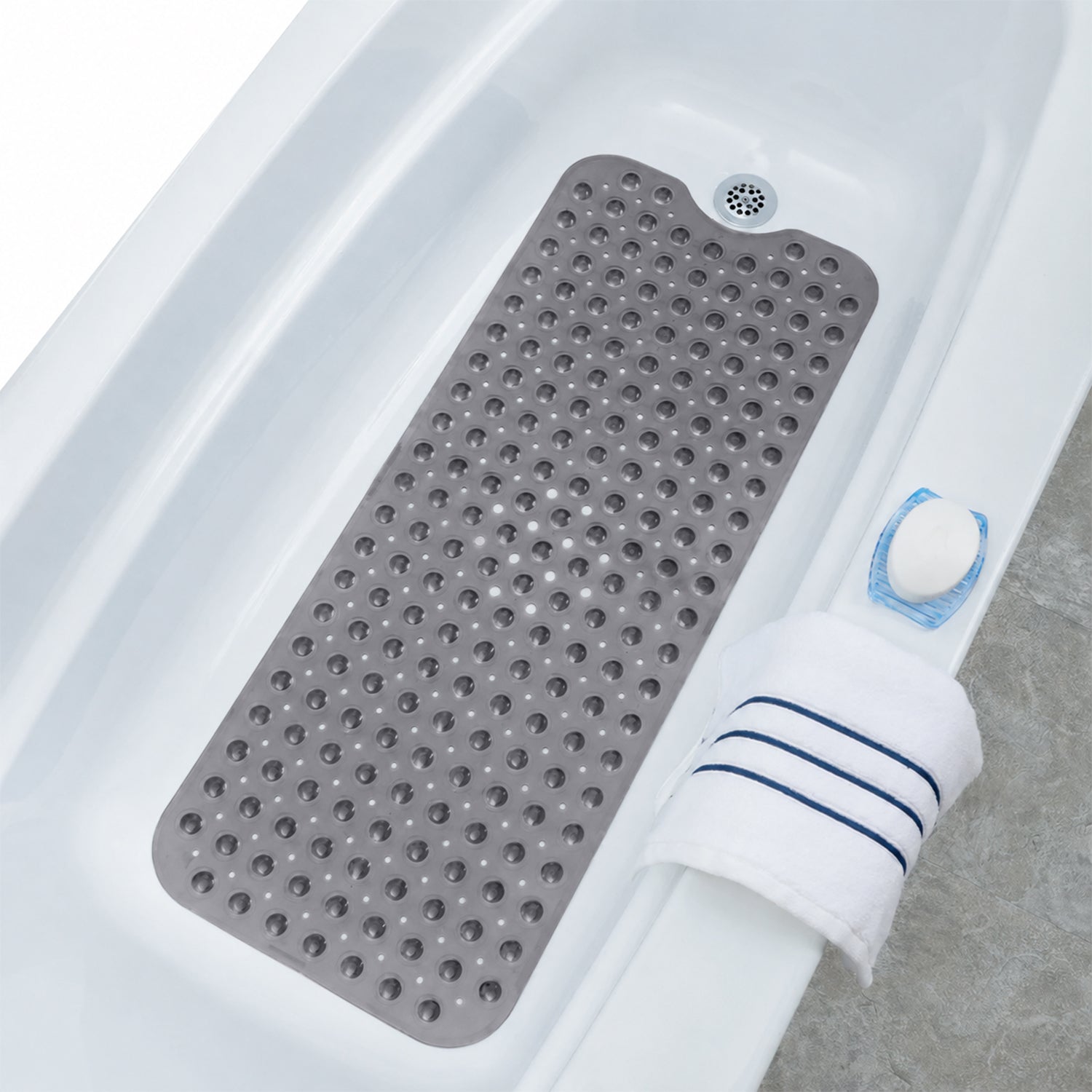 Non-Slip Shower Bath Mat with Suction Cups