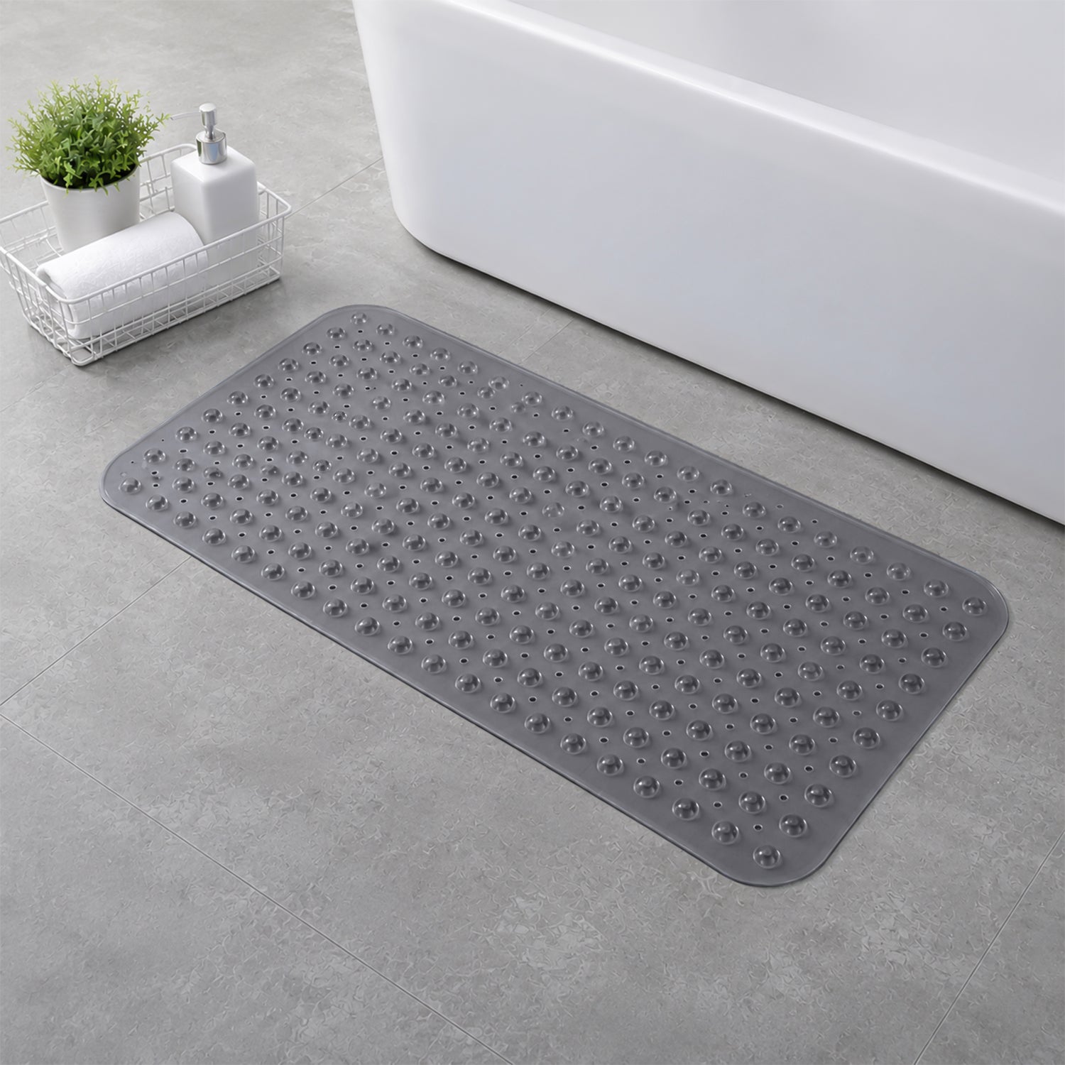Non-Slip Shower Bath Mat with Suction Cups