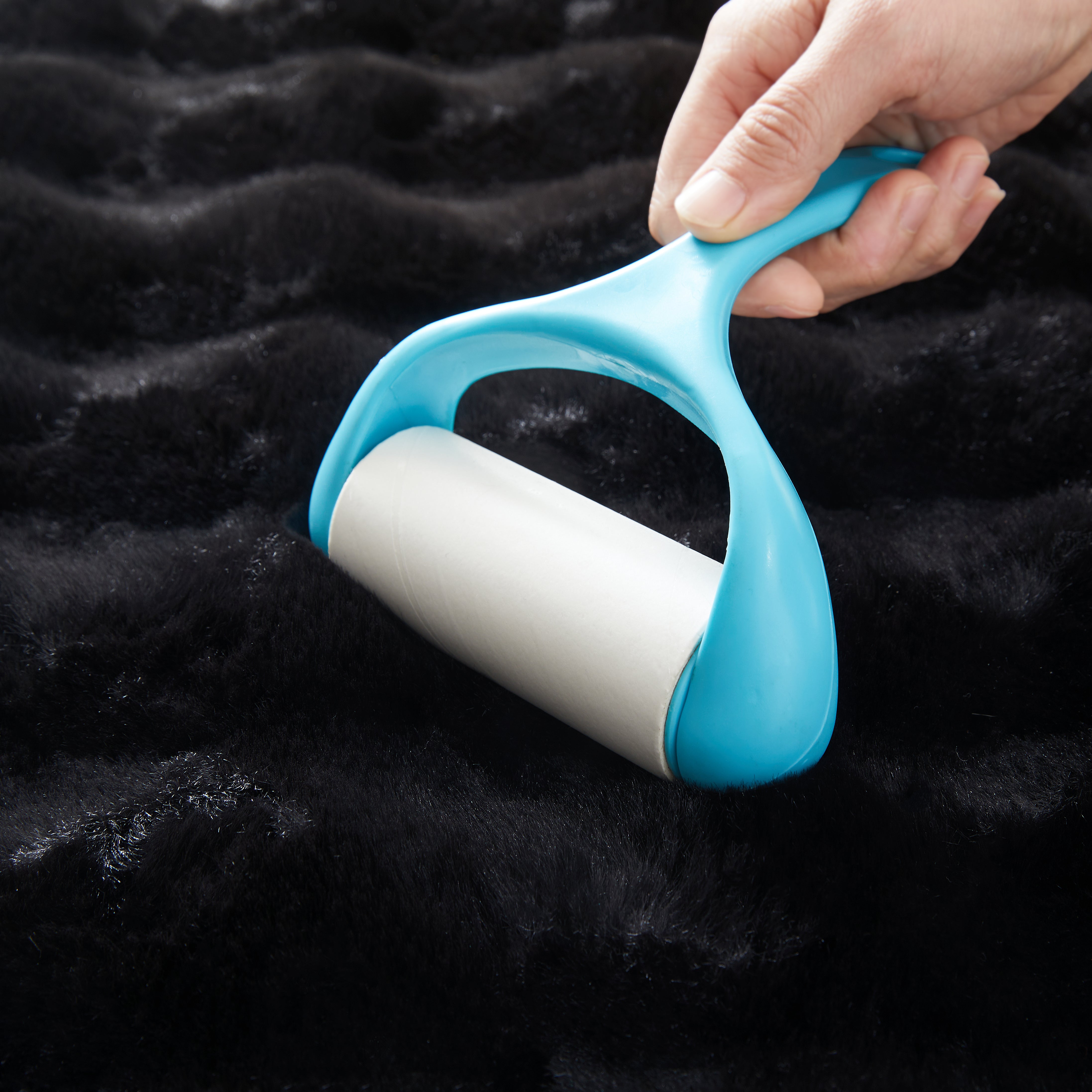 Soft Fluffy Bubble Texture Rug – Modern Faux Fur Area Carpet