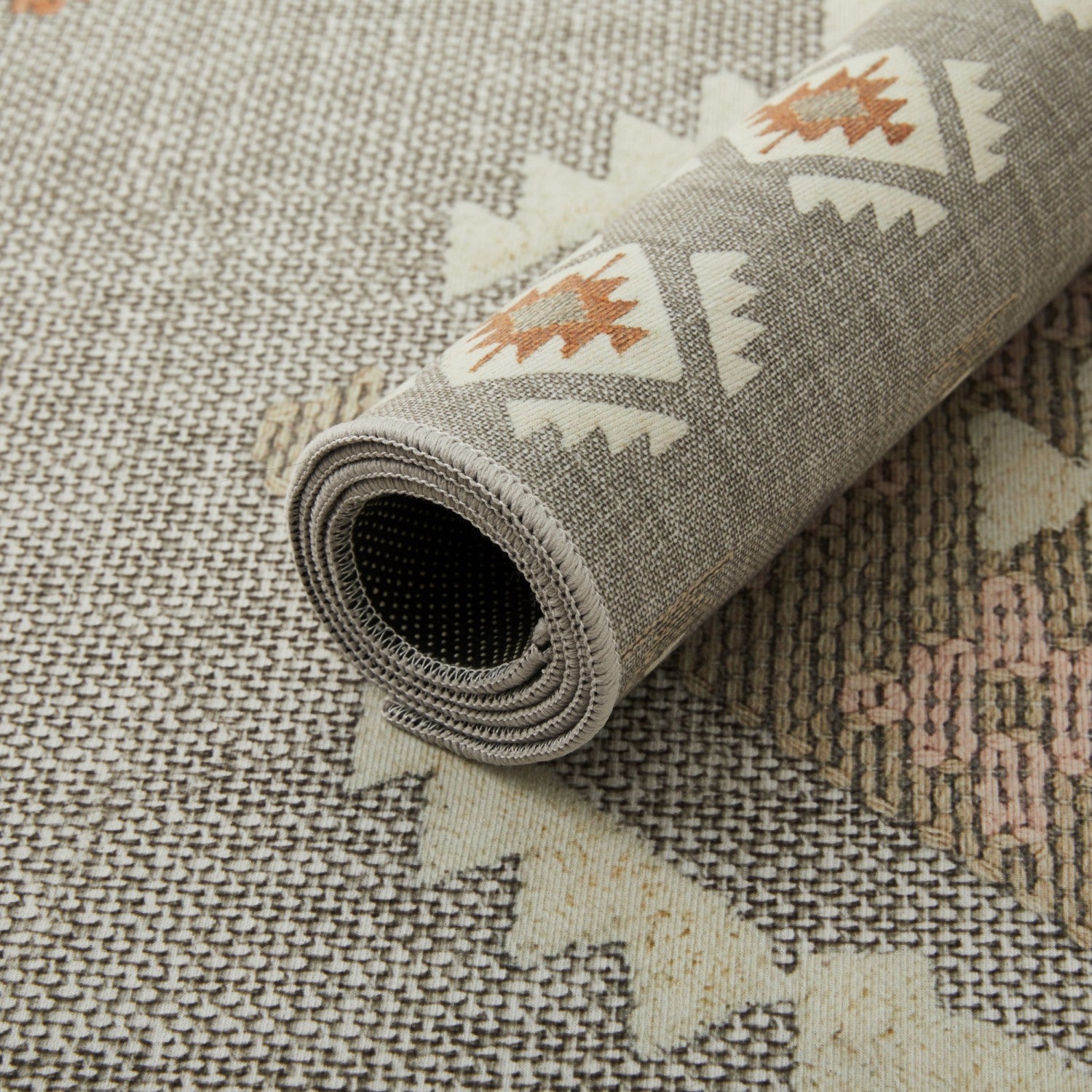 Vintage Distressed Rug Nova Printed Design