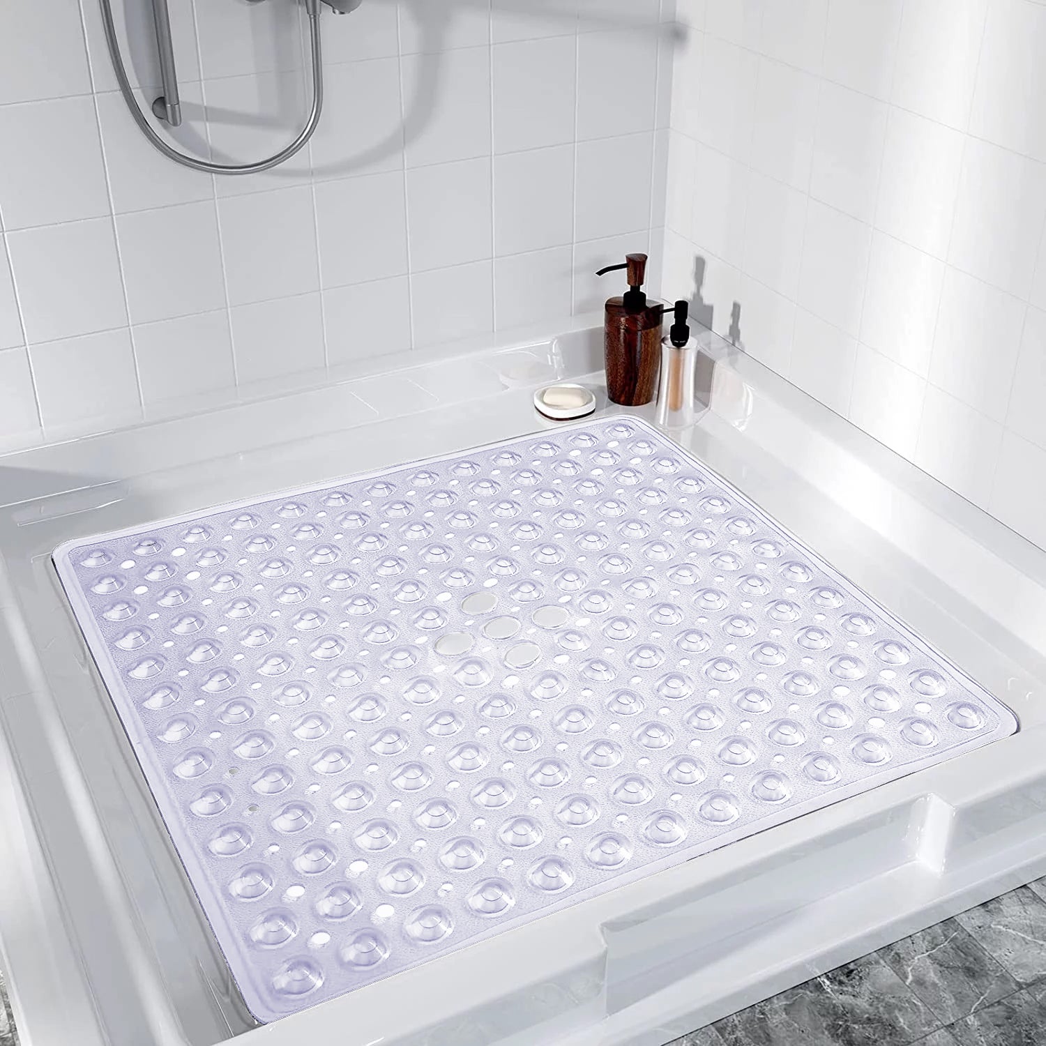 Non-Slip Shower Bath Mat with Suction Cups
