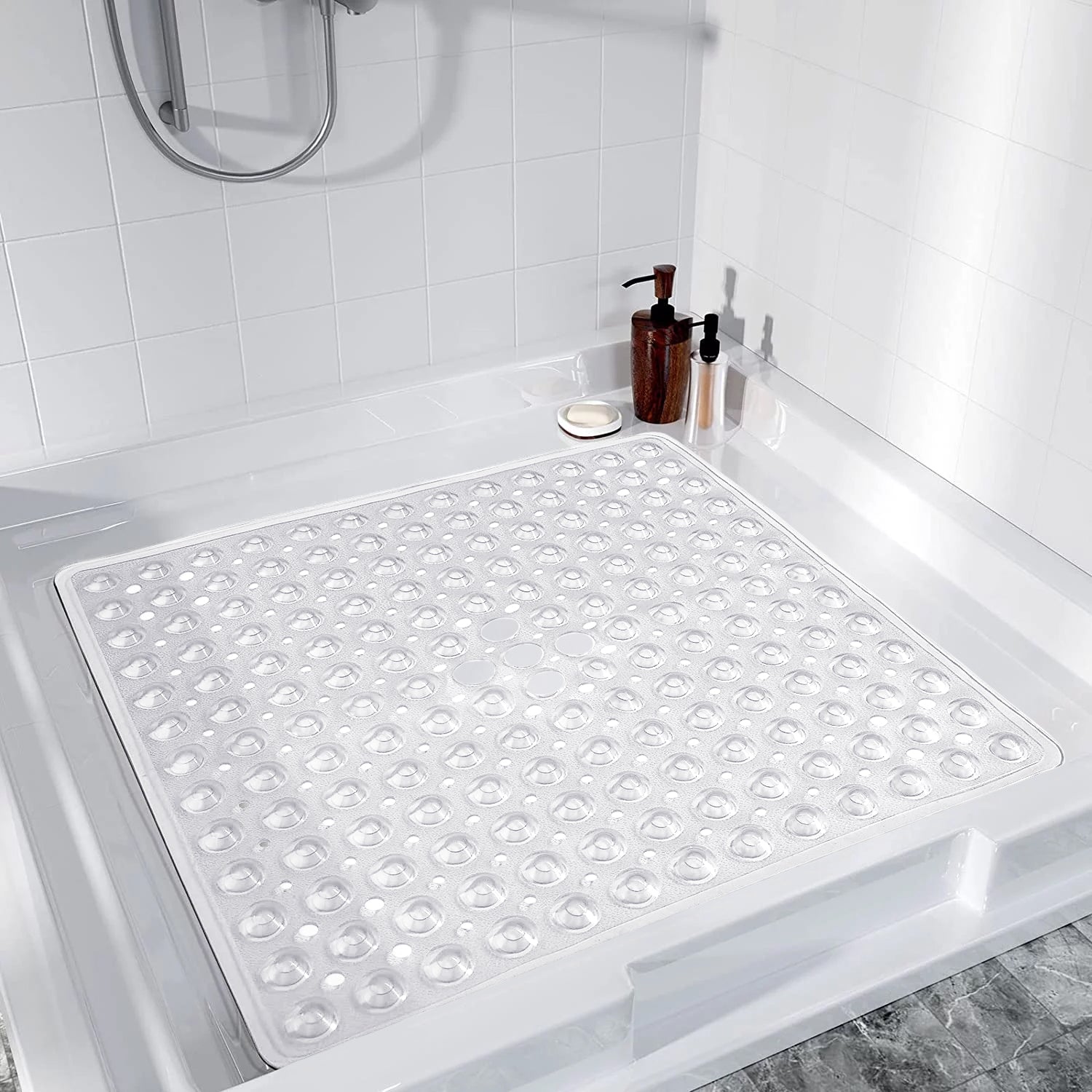 Non-Slip Shower Bath Mat with Suction Cups