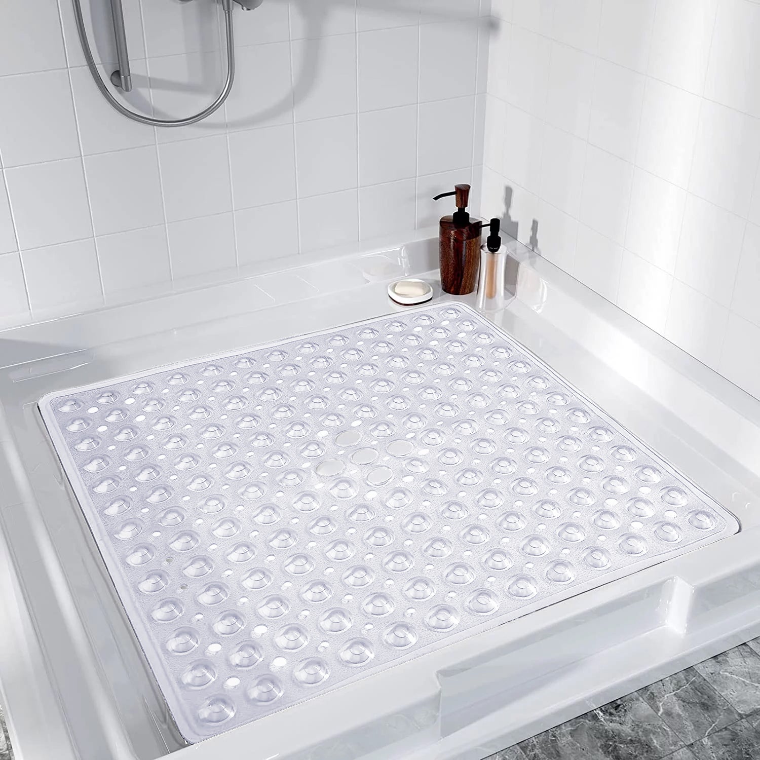 Non-Slip Shower Bath Mat with Suction Cups