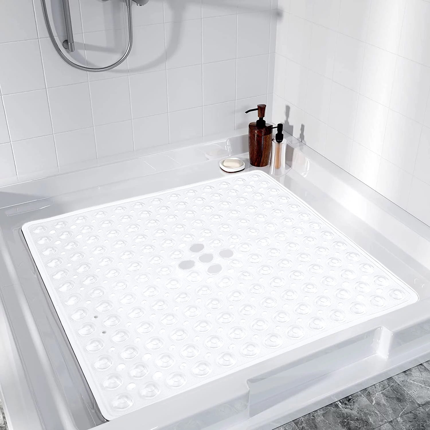 Non-Slip Shower Bath Mat with Suction Cups