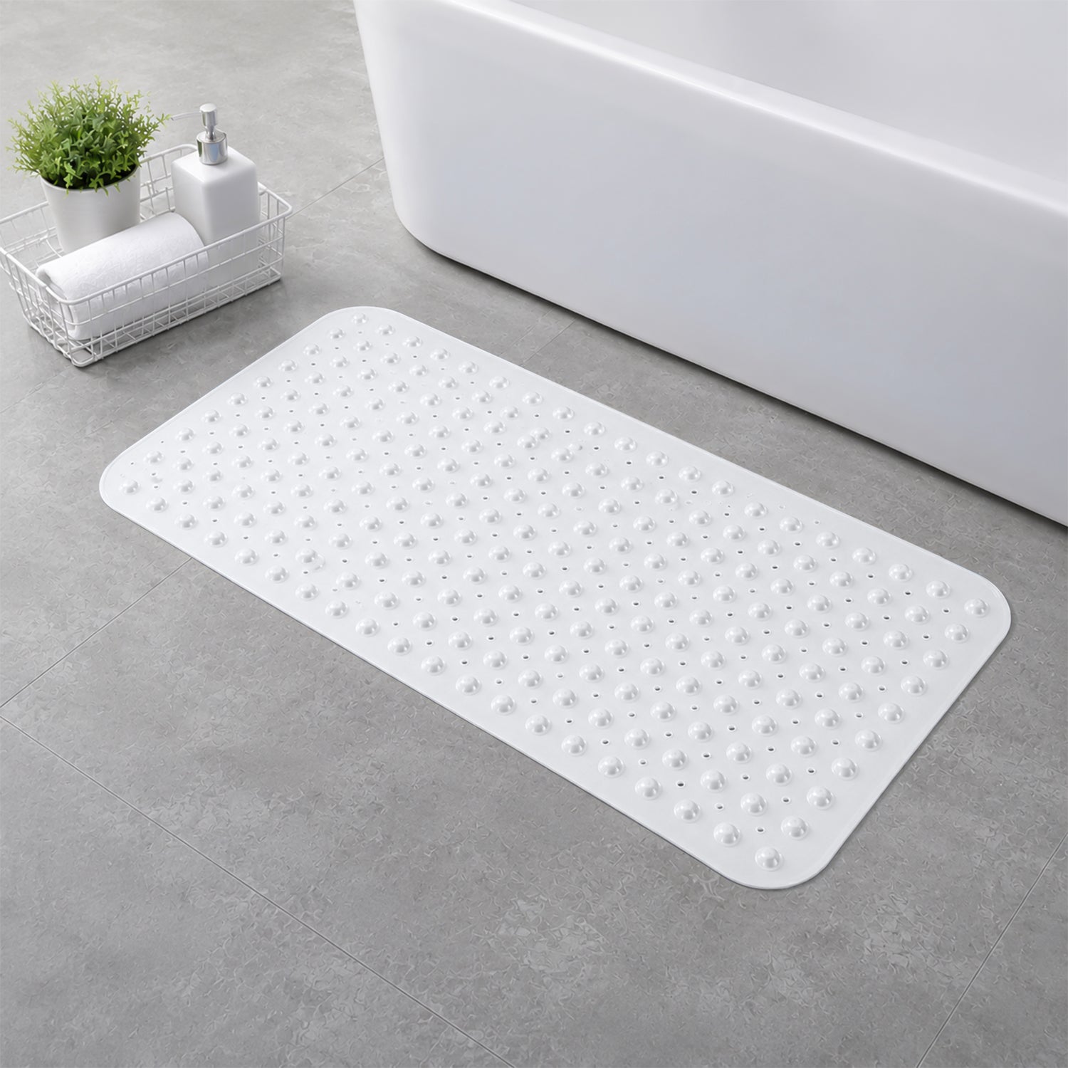Non-Slip Shower Bath Mat with Suction Cups